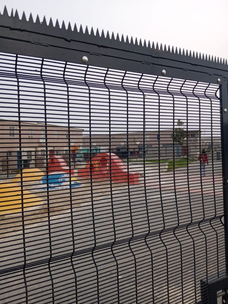 Fencing installation project 1
