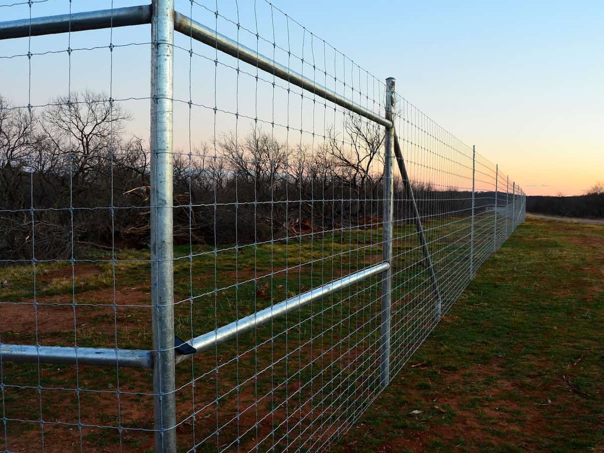 Fencing installation project 10